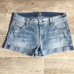 7 for all mankind shorts